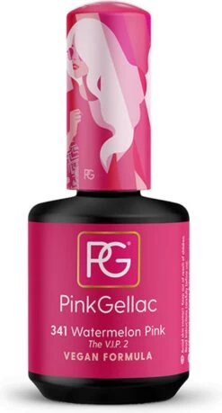 Pink Gellac - Watermelon Pink - Gellak - Vegan - Roze - Glanzend - 15ml -Maquillage Cosmetics 646x1200 7