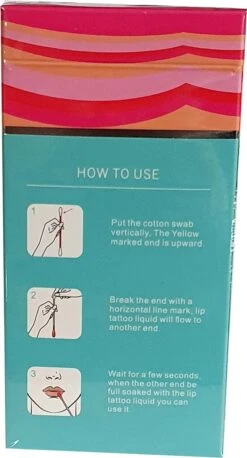 Tattoo Lippenstift Multi-color | Lippenstift Wattenstaafje 20 Stuks | Duurzame Long Lasting Waterdichte Vloeibare Non-stick Tattoo Lipstick | Lip Stain -Maquillage Cosmetics 647x1200 4