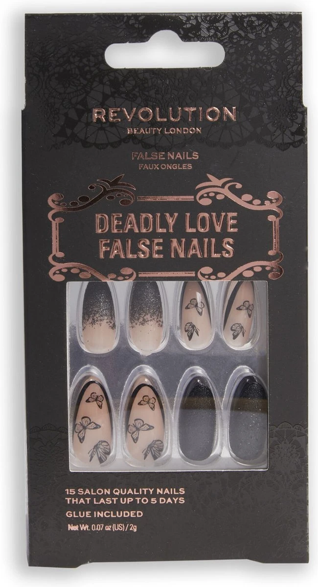 Makeup Revolution - False Nails Deadly Love - Kunstnagels 3 Makeup Revolution - False Nails Deadly Love - Kunstnagels