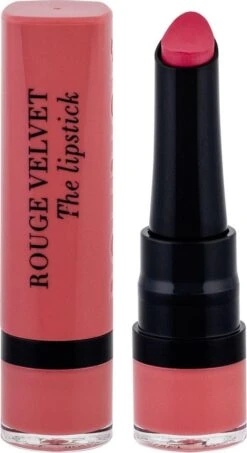 Bourjois Rouge Velvet Lippenstift - 002 Flaming'rose -Maquillage Cosmetics 654x1200 1