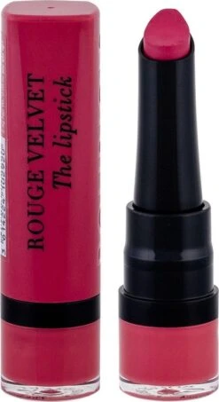 Bourjois Rouge Velvet Lippenstift - 003 Hyppink Chic -Maquillage Cosmetics 655x1200 1