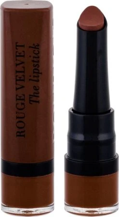 Bourjois Rouge Velvet The Lipstick - 14 Brownette -Maquillage Cosmetics 662x1200 3