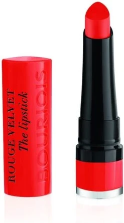Bourjois Rouge Velvet The Lipstick - 07 Joli Carmin'ois -Maquillage Cosmetics 666x1200 1