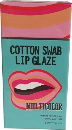 Tattoo Lippenstift Multi-color | Lippenstift Wattenstaafje 20 Stuks | Duurzame Long Lasting Waterdichte Vloeibare Non-stick Tattoo Lipstick | Lip Stain -Maquillage Cosmetics 670x1200 2