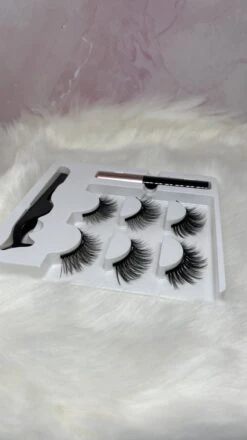 Magnetische Wimpers -Magnetische Eyeliner - 3 Set Wimpers - Magnetic Lashes - Eyelashes - Fake Lashes - 3D Wimpers -Maquillage Cosmetics 674x1200 10