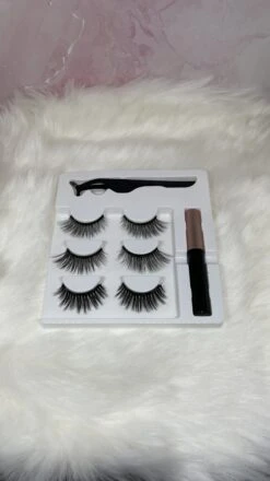 Magnetische Wimpers -Magnetische Eyeliner - 3 Set Wimpers - Magnetic Lashes - Eyelashes - Fake Lashes - 3D Wimpers -Maquillage Cosmetics 674x1200 11