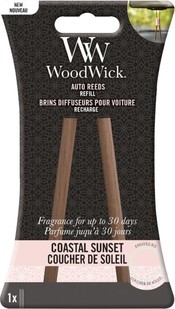 WoodWick Auto Reeds - Refill - Coastal Sunset 4 WoodWick Auto Reeds - Refill - Coastal Sunset – Image 2