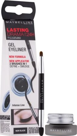 Maybelline Lasting Drama Gel Liner - Zwart - Eyeliner -Maquillage Cosmetics 682x1200 1