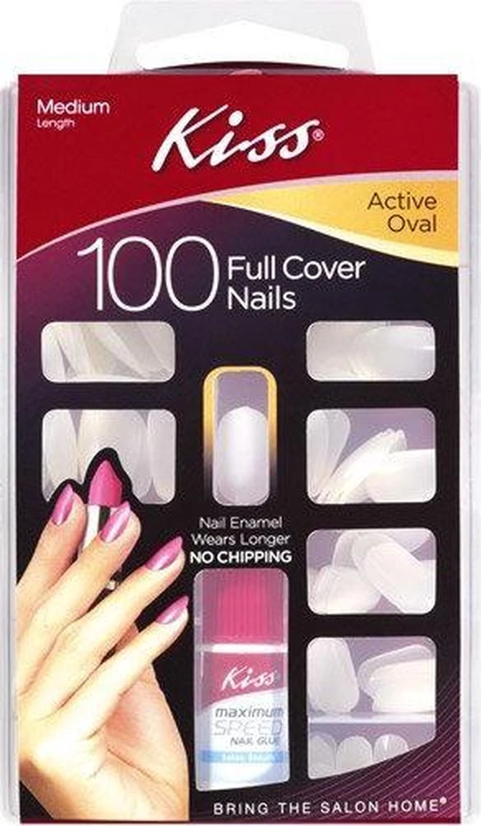 Kiss Nagel&lijm Active Oval 100 St 6 Kiss Nagel&lijm Active Oval 100 St – Image 4