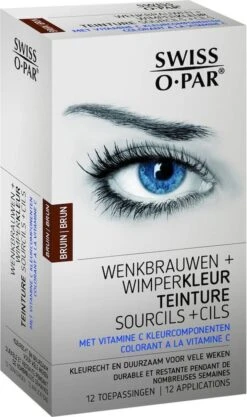 Swiss O Par - Wenkbrauw- En Wimperverf Bruin 1 Set -Maquillage Cosmetics 710x1200 6