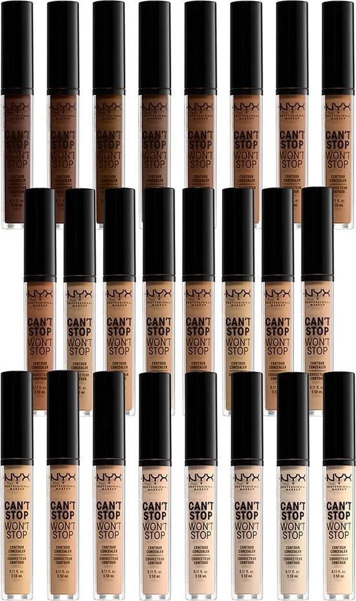 NYX Professional Makeup - Can't Stop Won't Stop Concealer - Light Ivory 8 NYX Professional Makeup - Can't Stop Won't Stop Concealer - Light Ivory – Image 6