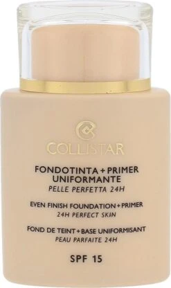 Collistar Even Finish Foundation + Primer 4 Biscuit -Maquillage Cosmetics 713x1200 1