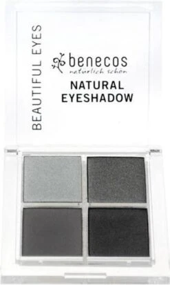 Benecos Vegan Oogschaduw Quattro - Smokey Eyes -Maquillage Cosmetics 717x1200 4