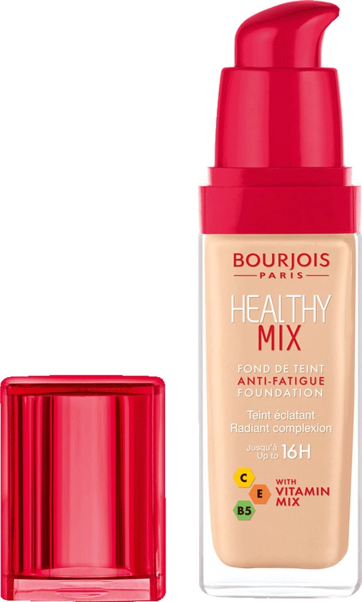 Bourjois Healthy Mix Anti-Fatigue Foundation - 51,5 Rose Vanilla 5 Bourjois Healthy Mix Anti-Fatigue Foundation - 51,5 Rose Vanilla – Image 3