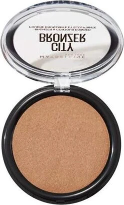 Maybelline City Bronzer Bronzer & Countour Powder - 100 Light Cool - Bronzing En Contouring Poeder - 51,4 Gr. -Maquillage Cosmetics 727x1200 1