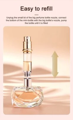 Hervulbare Parfumverstuiver-5ml-Mini Parfumverstuiver-Kleine Spuitfles Voor Parfum-Lege Parfumflesje Voor Op Reis Glasspray Draagbaar Parfumpakket Met Lederen Hoes - Mandarijn Groen -Maquillage Cosmetics 727x1200 7