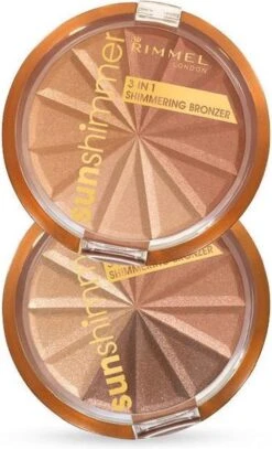 Rimmel London Rimmel - SunShimmer 3 In 1 Shimmering Bronzer Lustrous Powder 9.9 G 1 Gold Princess - -Maquillage Cosmetics 728x1200 1