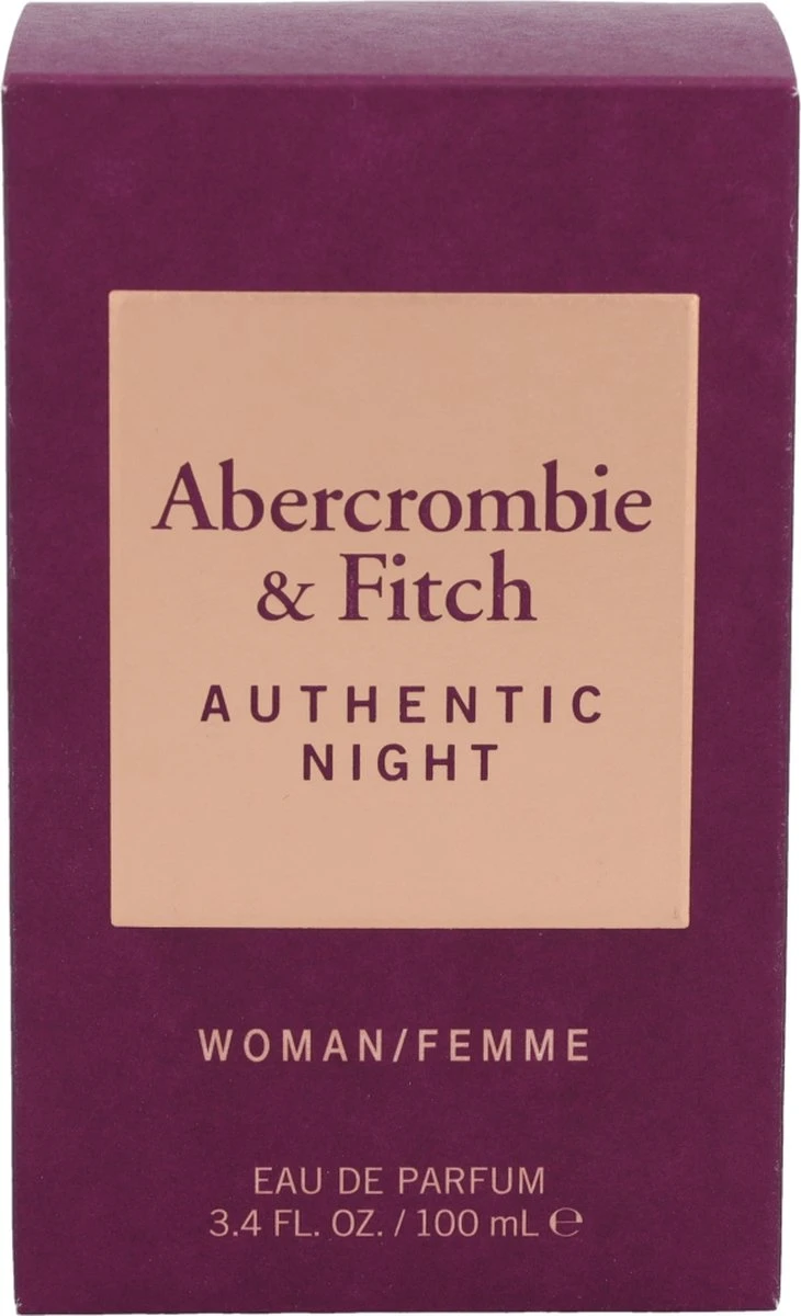 Abercrombie & Fitch Authentic Women Night Eau De Parfum Spray 100 Ml 7 Abercrombie & Fitch Authentic Women Night Eau De Parfum Spray 100 Ml – Image 5