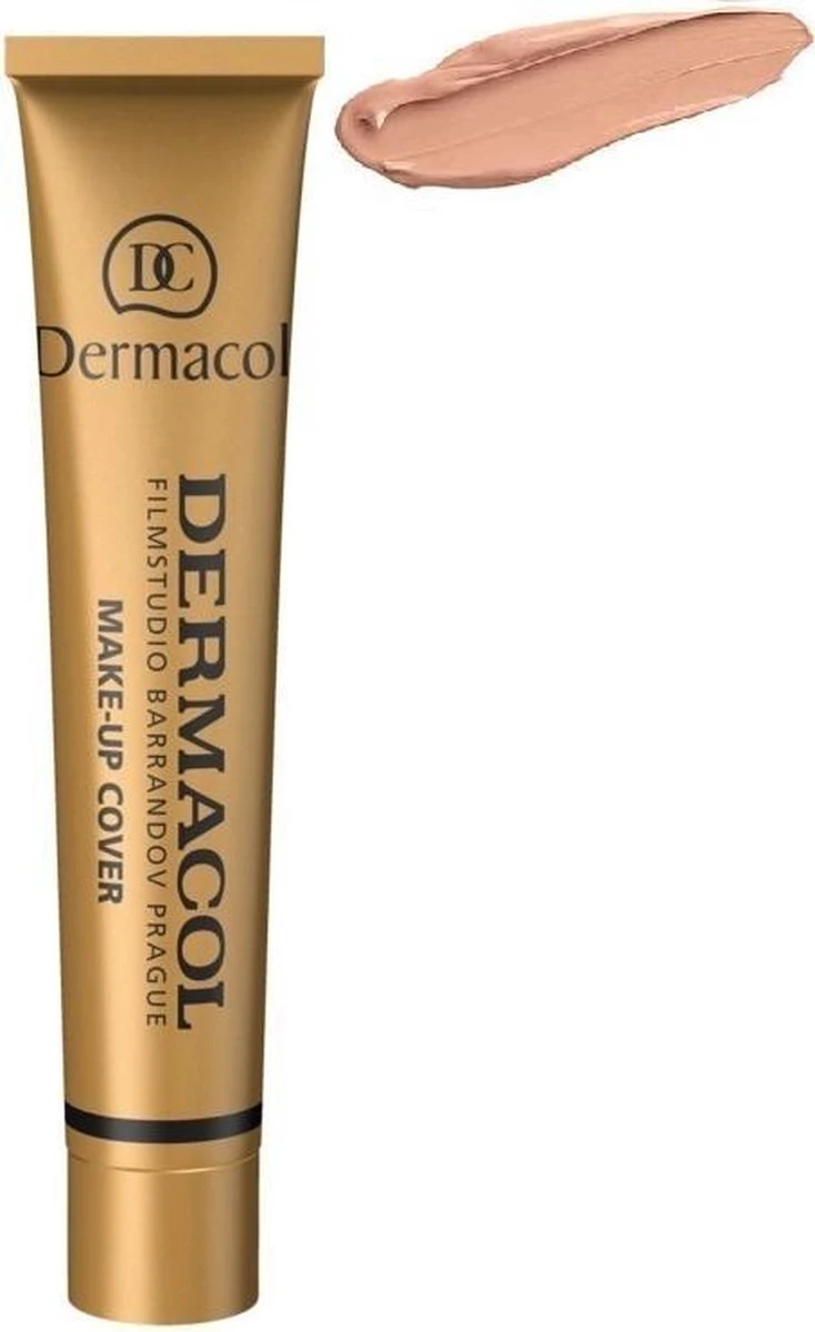 Dermacol - Make-up Cover - 30 Ml - Waterproof - Tint 215 9 Dermacol - Make-up Cover - 30 Ml - Waterproof - Tint 215 – Image 7
