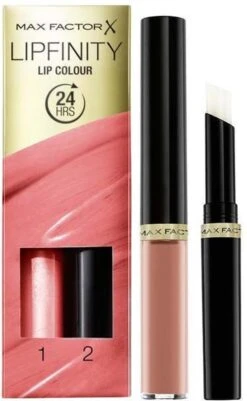 Max Factor Lipfinity Lip Colour 2-step Long Lasting Lippenstift - 006 Always Delicate -Maquillage Cosmetics 739x1200 5