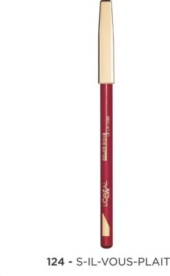 L’Oréal Paris Color Riche Lipliner - 124 S'il Vous Plait - Rood Lippenpotlood -Maquillage Cosmetics 739x1200 7