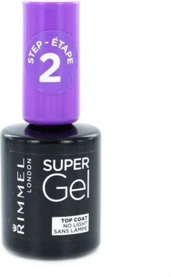 Rimmel London Super Gel Nagellak Stap 2 Top Coat - 00 Transparant -Maquillage Cosmetics 741x1200 9