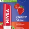 Nivea - Labello Strawberry Shine Lippenbalsem - 5,5 Ml Stick - Lipbalsem - Lipbalm - Lipverzorging - Verrijkt Met Shea Boter En Bio Jojoba Olie -Maquillage Cosmetics 750x1200 6