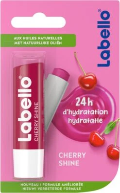 Labello Cherry Shine Lippenbalsem - 4 Balsems -Maquillage Cosmetics 751x1200 1
