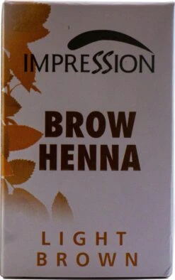 Impression Henna Wenkbrauwverf | Lichtbruin | Light Brown | Brun Clair | Brow Henna | Goed Voor Meer Dan 20 Behandelingen -Maquillage Cosmetics 753x1200 3