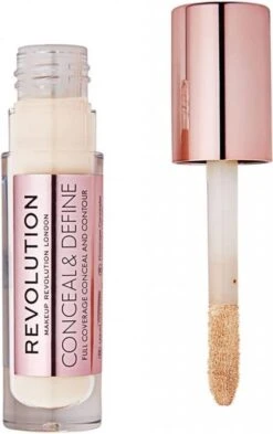 Makeup Revolution - Conceal & Define Concealer C1 -Maquillage Cosmetics 755x1200