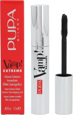 Pupa Milano Vamp Extreme Mascara 010 -Maquillage Cosmetics 758x1200 4