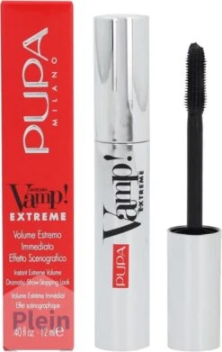 Pupa Milano Vamp Extreme Mascara 010 -Maquillage Cosmetics 758x1200 5