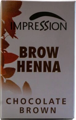 Impression Henna Wenkbrauwverf | Chocolade Bruin | Chocolate Brown | Chocolat Brun | Brow Henna | Goed Voor Meer Dan 20 Behandelingen -Maquillage Cosmetics 763x1200 6