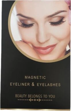 24 Magnetische Wimpers Met Eyelinerkit / 12 Paar- Herbruikbare Magnetische Wimpers - Natuurlijk Ogende Wimperspakket, 2 Buizen Magnetische Eyeliner, 3D Magnetische Nepwimperskit Met Wimperpincet - Magnetische Wimpers -Maquillage Cosmetics 768x1200 5