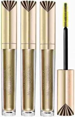 Max Factor Masterpiece Rich Black Mascara - Voordeelverpakking 3 Stuks