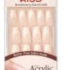 Kiss - Salon Acrylic French - Nude - Leilani Kunstnagels