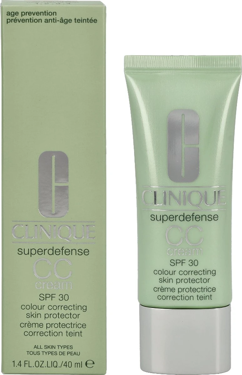 Clinique Superdefense CC Cream SPF30 - 03 Light Medium - 40 Ml 4 Clinique Superdefense CC Cream SPF30 - 03 Light Medium - 40 Ml – Image 2