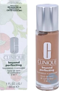 Clinique Beyond Perfecting Foundation + Concealer - 09 Neutral -Maquillage Cosmetics 777x1200 2