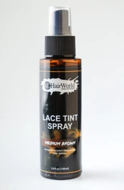 Lace Tint Spray - Lace Wigs Fontals & Closures - Root Spray - Medium Brown -Maquillage Cosmetics 782x1200
