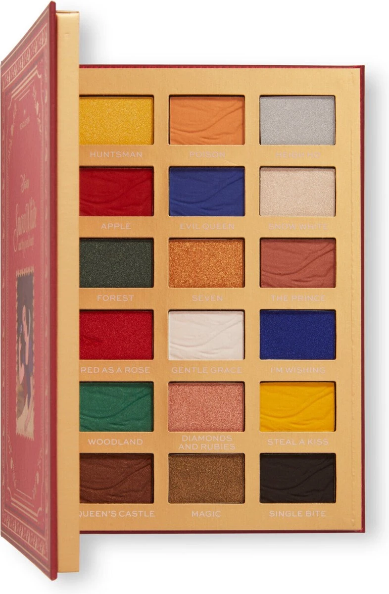 I Heart Revolution X Disney Fairytale Books - Snow White Palette - Sneeuwwitje - Make-up Palette 4 I Heart Revolution X Disney Fairytale Books - Snow White Palette - Sneeuwwitje - Make-up Palette – Image 2