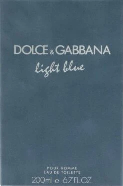 Dolce & Gabbana Light Blue Pour Homme 200 Ml - Eau De Toilette - Herenparfum -Maquillage Cosmetics 797x1200 9