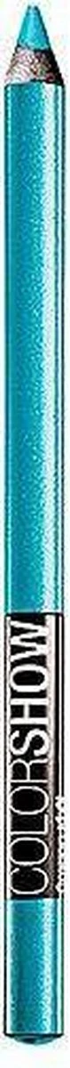 Maybelline Color Show Khol Liner - 210 Turquoise Flash - Blauw - Oogpotlood 8 Maybelline Color Show Khol Liner - 210 Turquoise Flash - Blauw - Oogpotlood – Image 6