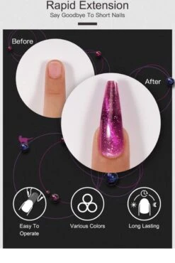 Polygel- Polygel Kit- Polygel Nagels- Polygel Kleuren- 30ML - Polygel Set- 3 Kleuren Polygel - Gel Solution - Nale File 2 - Nail Brush 1 - 12 PCS Tips 1 - Decoration - Nagellamp - Base Gel - Top Coat 1 -Maquillage Cosmetics 801x1200 17