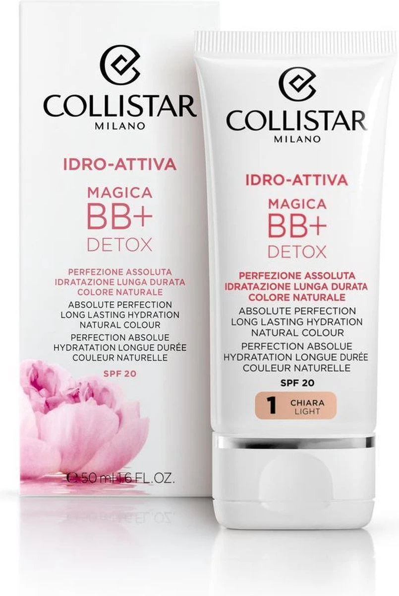 Collistar Magica BB + Detox 1 Light - 50 Ml - BB Cream 4 Collistar Magica BB + Detox 1 Light - 50 Ml - BB Cream – Image 2