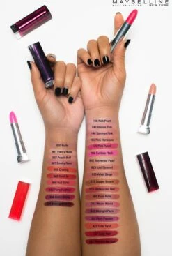 Maybelline Color Sensational Shine - 360 Plum Reflection - Paars - Lippenstift -Maquillage Cosmetics 808x1200 15