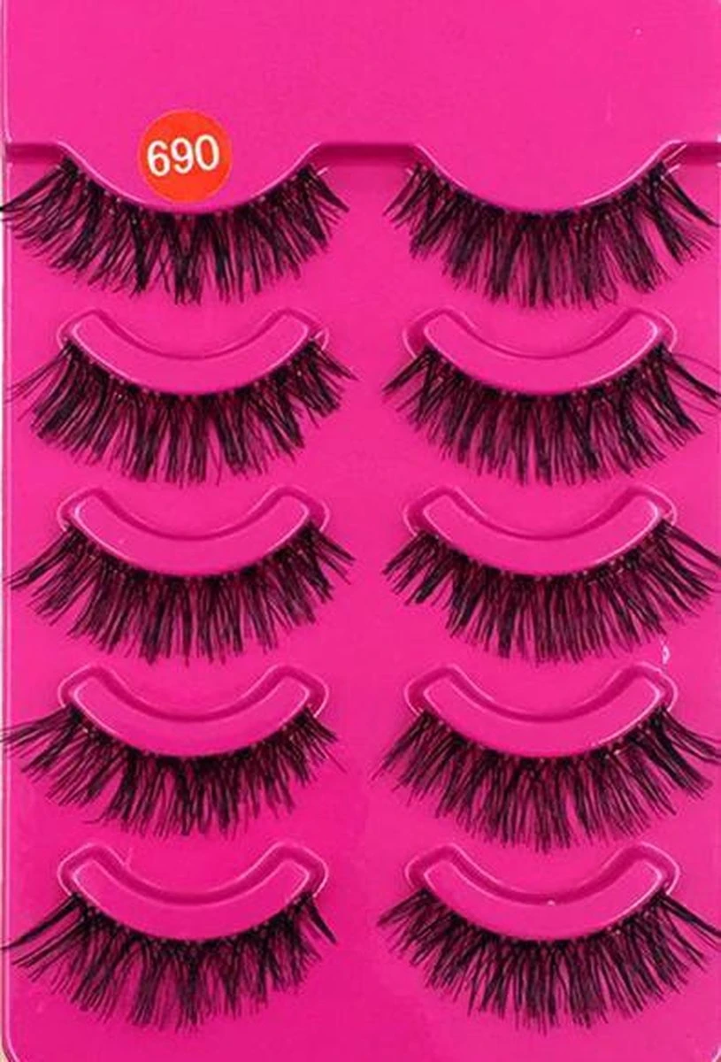 Merkloos EPIN | 5 Paar Nep Wimpers | Fake Eyelashes | Valse Wimpers | Wimpers 4 Merkloos EPIN | 5 Paar Nep Wimpers | Fake Eyelashes | Valse Wimpers | Wimpers – Image 2