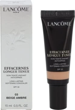 Lancôme Effacernes Longue Tenue Concealer 15 Ml - 03 Beige Ambre -Maquillage Cosmetics 817x1200