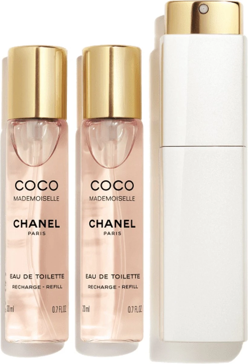 Chanel Coco Mademoiselle Geschenkset - Eau De Toilette + 2x Eau De Toilette Refill 7 Chanel Coco Mademoiselle Geschenkset - Eau De Toilette + 2x Eau De Toilette Refill – Image 5