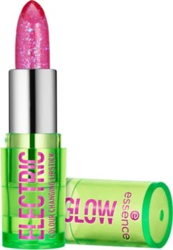 Essence Cosmetics Lippenstift ELECTRIC GLOW Kleur Veranderende Lippenstift, 3,2 G