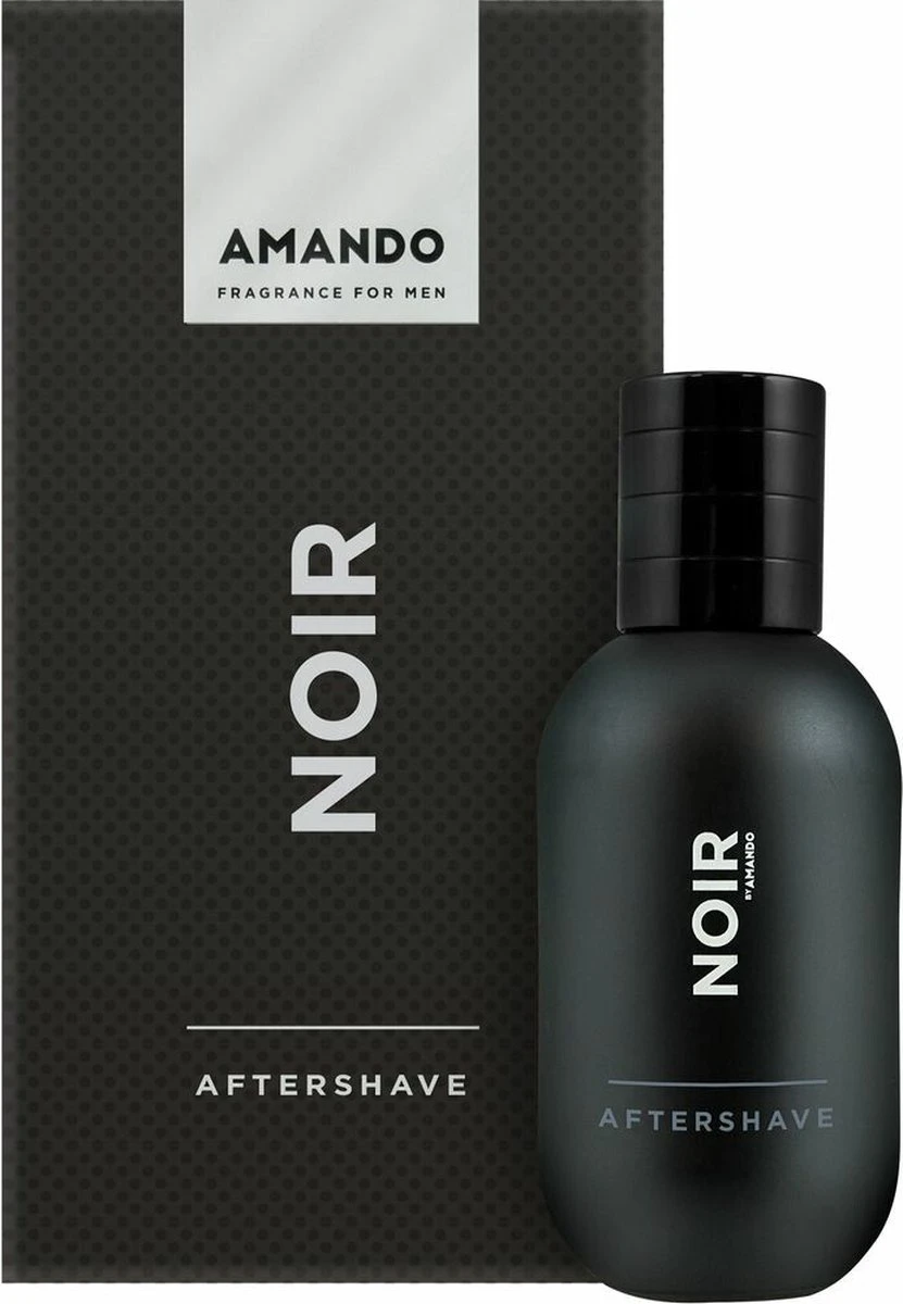 Amando Noir Aftershave 100 Ml 4 Amando Noir Aftershave 100 Ml – Image 2